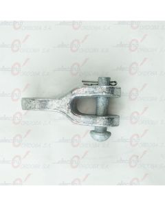 Steel extension clevis for G17 - Flat